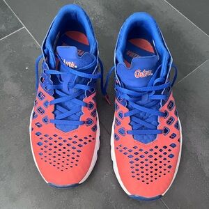 UF Gators Sneakers, Nike, Size 11,5 Men’s, Blue and Orange
